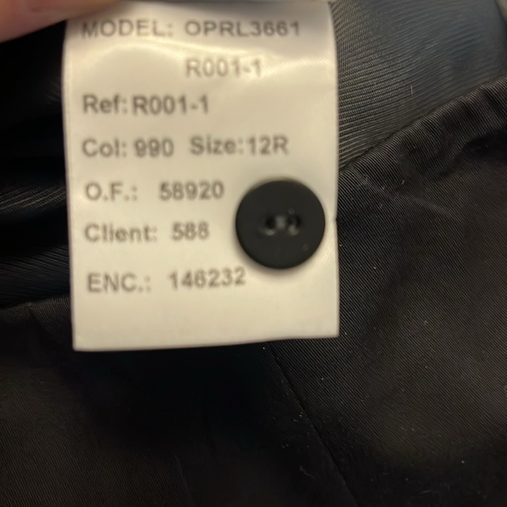 🔥🔥AQUASCUTUM LONDON | Cotton Twill Double Vented Pencil Skirt - sz 8 - Picture 12 of 13